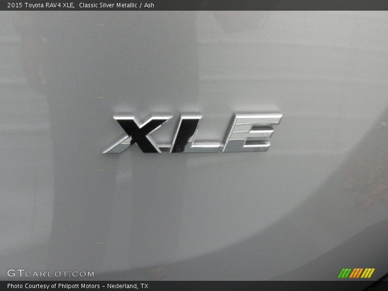 Classic Silver Metallic / Ash 2015 Toyota RAV4 XLE