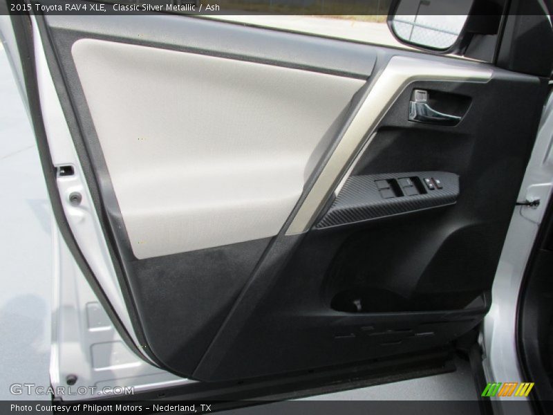Classic Silver Metallic / Ash 2015 Toyota RAV4 XLE