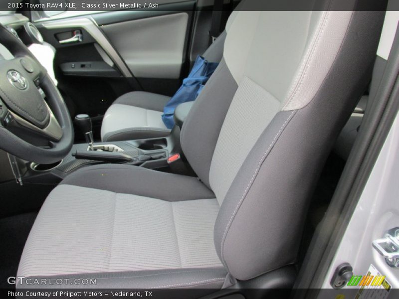 Classic Silver Metallic / Ash 2015 Toyota RAV4 XLE
