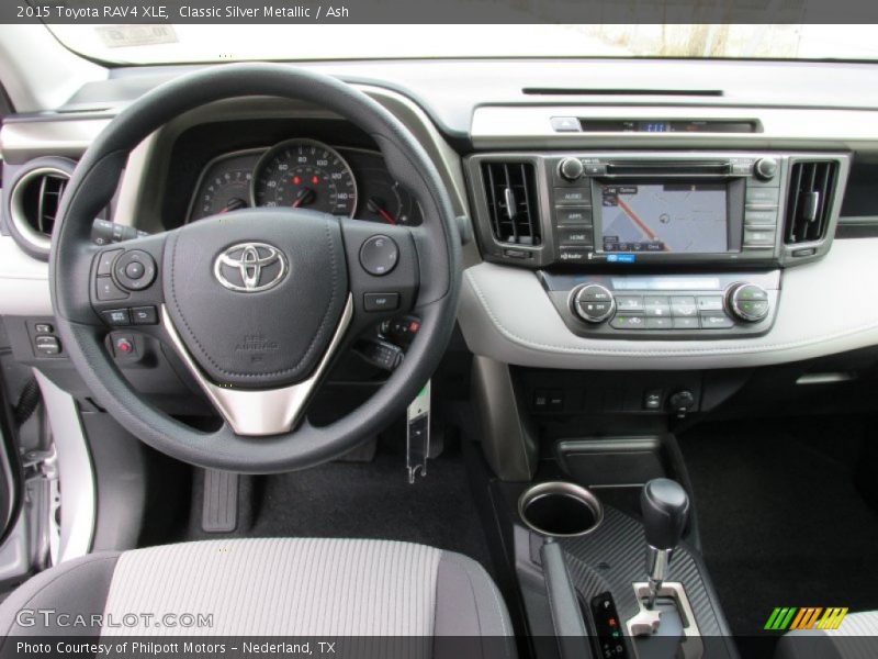 Classic Silver Metallic / Ash 2015 Toyota RAV4 XLE