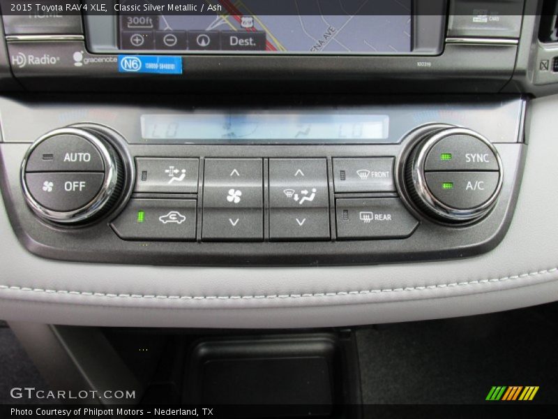 Classic Silver Metallic / Ash 2015 Toyota RAV4 XLE