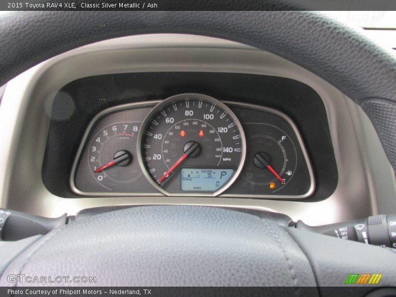 Classic Silver Metallic / Ash 2015 Toyota RAV4 XLE