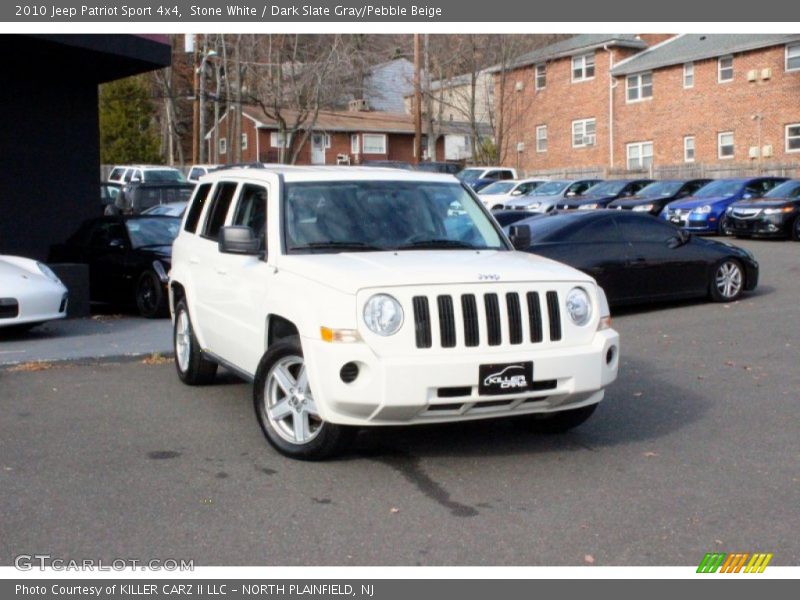 Stone White / Dark Slate Gray/Pebble Beige 2010 Jeep Patriot Sport 4x4