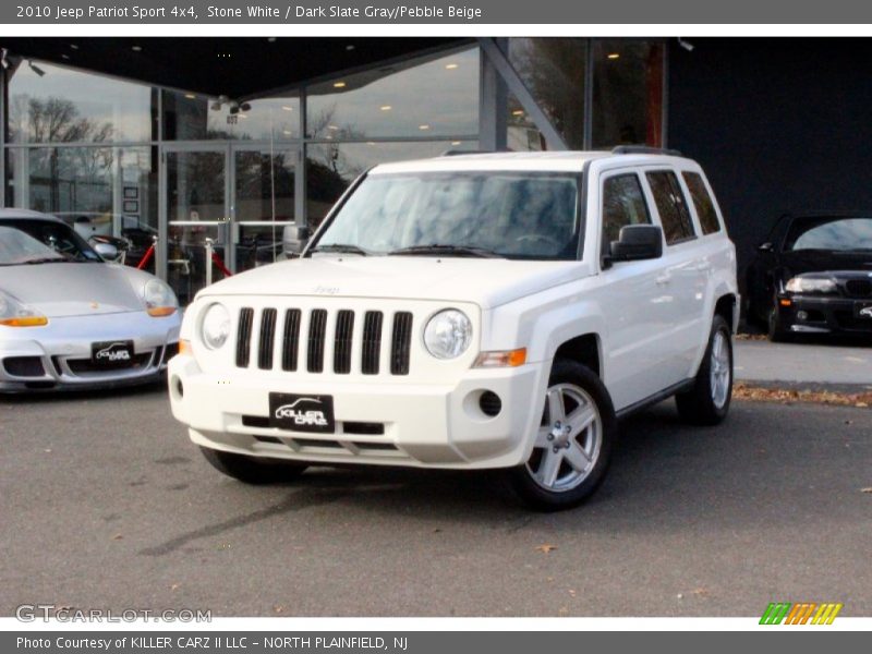 Stone White / Dark Slate Gray/Pebble Beige 2010 Jeep Patriot Sport 4x4