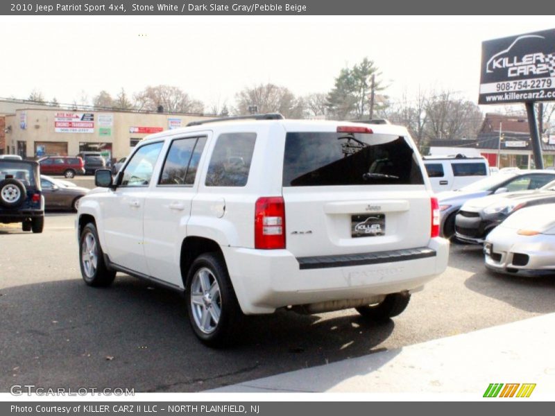 Stone White / Dark Slate Gray/Pebble Beige 2010 Jeep Patriot Sport 4x4