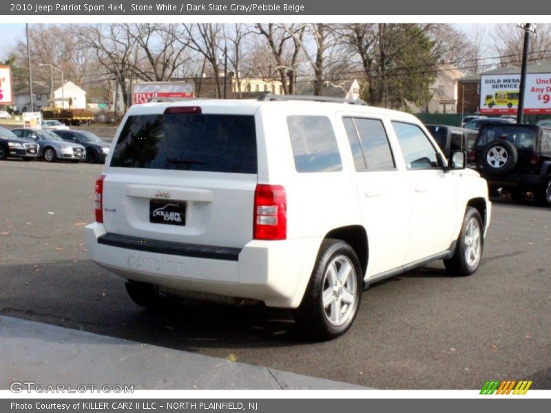 Stone White / Dark Slate Gray/Pebble Beige 2010 Jeep Patriot Sport 4x4