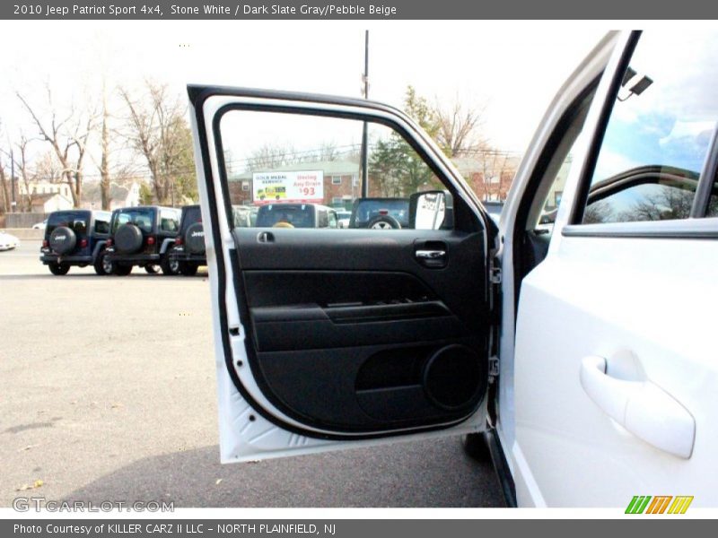 Stone White / Dark Slate Gray/Pebble Beige 2010 Jeep Patriot Sport 4x4