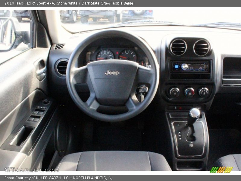 Stone White / Dark Slate Gray/Pebble Beige 2010 Jeep Patriot Sport 4x4