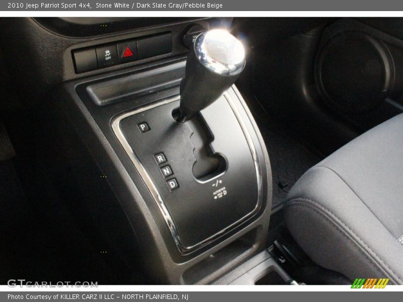 Stone White / Dark Slate Gray/Pebble Beige 2010 Jeep Patriot Sport 4x4