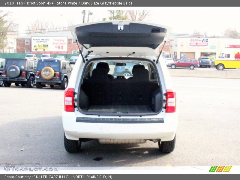 Stone White / Dark Slate Gray/Pebble Beige 2010 Jeep Patriot Sport 4x4