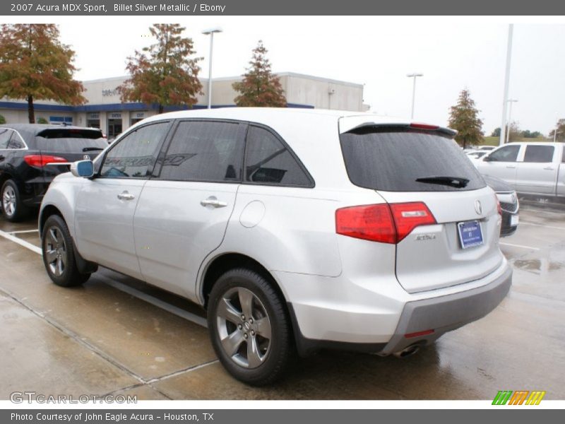 Billet Silver Metallic / Ebony 2007 Acura MDX Sport