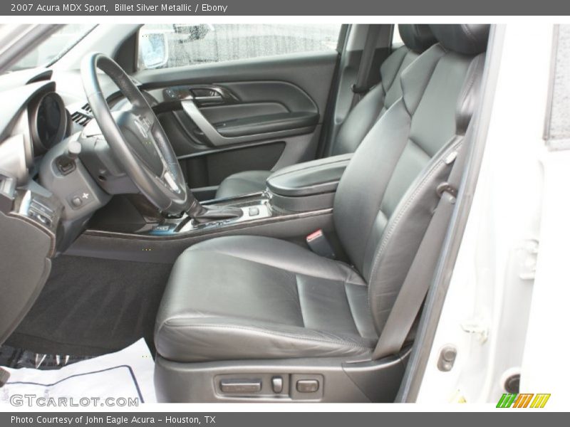 Billet Silver Metallic / Ebony 2007 Acura MDX Sport