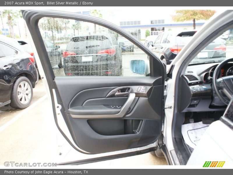 Billet Silver Metallic / Ebony 2007 Acura MDX Sport