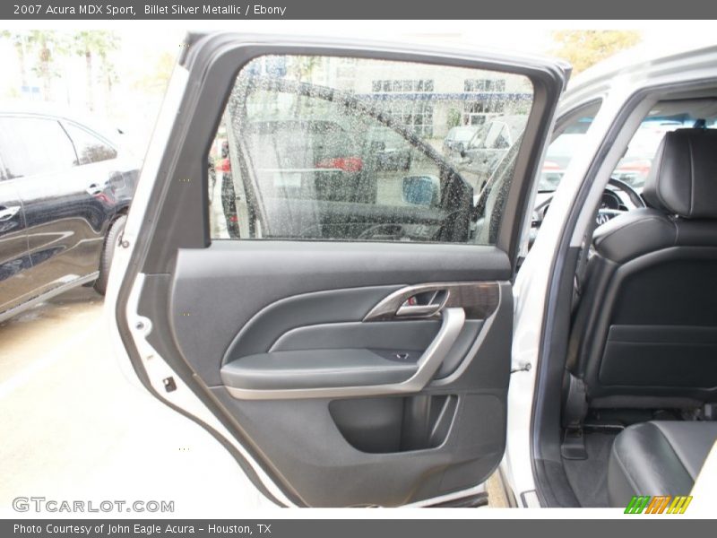 Billet Silver Metallic / Ebony 2007 Acura MDX Sport