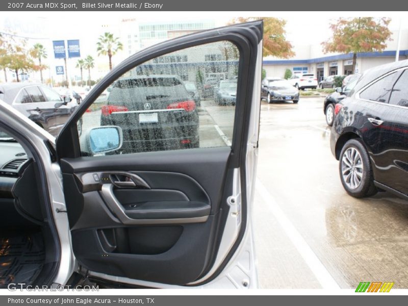 Billet Silver Metallic / Ebony 2007 Acura MDX Sport