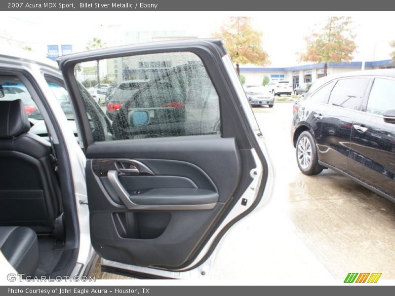 Billet Silver Metallic / Ebony 2007 Acura MDX Sport
