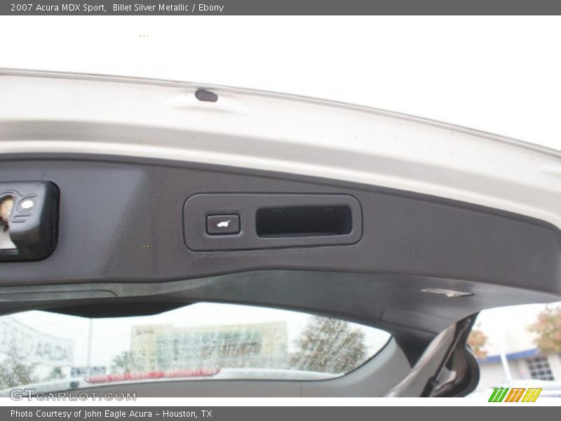 Billet Silver Metallic / Ebony 2007 Acura MDX Sport