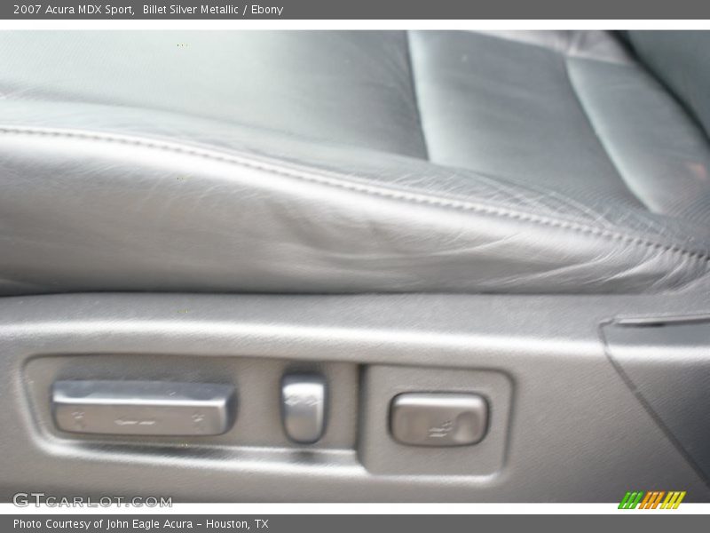 Billet Silver Metallic / Ebony 2007 Acura MDX Sport