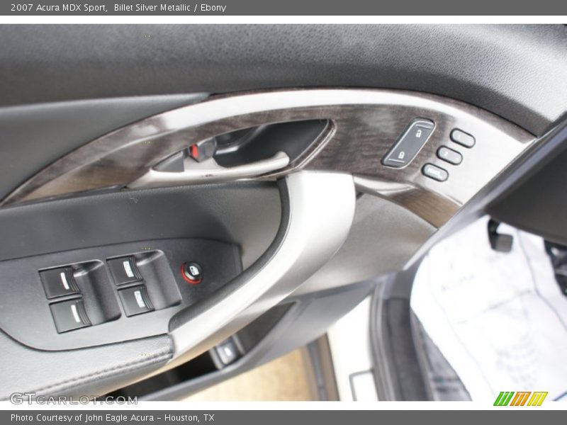 Billet Silver Metallic / Ebony 2007 Acura MDX Sport