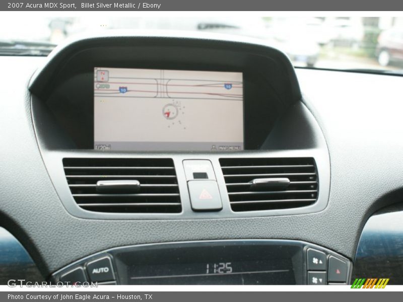 Billet Silver Metallic / Ebony 2007 Acura MDX Sport