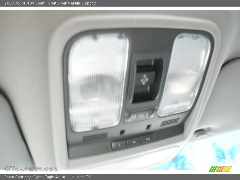 Billet Silver Metallic / Ebony 2007 Acura MDX Sport