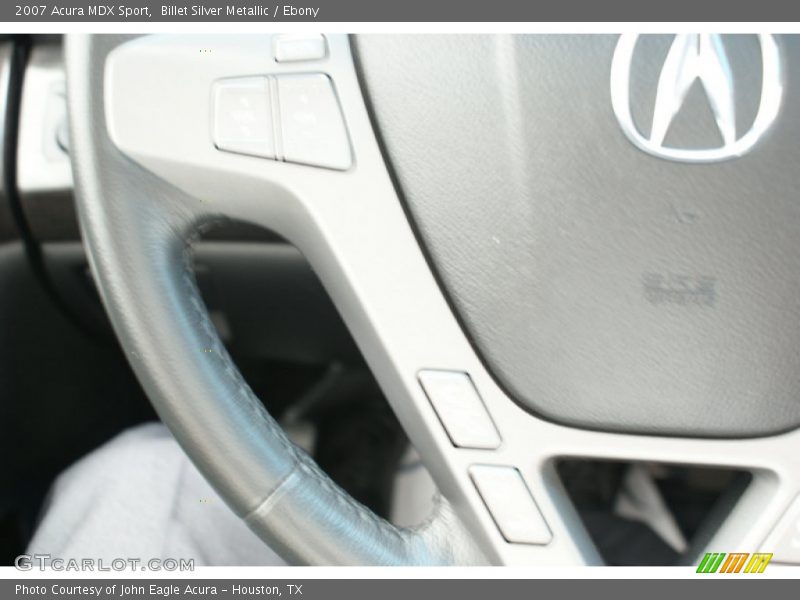 Billet Silver Metallic / Ebony 2007 Acura MDX Sport