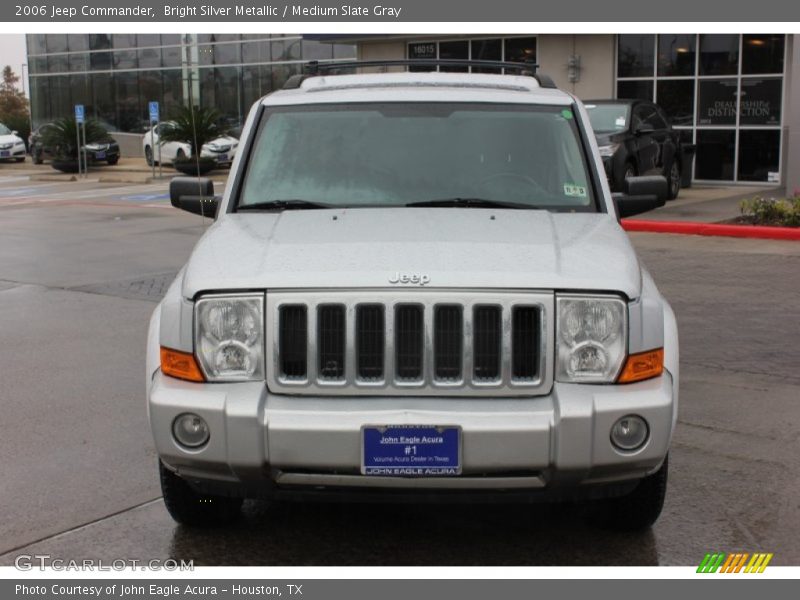 Bright Silver Metallic / Medium Slate Gray 2006 Jeep Commander