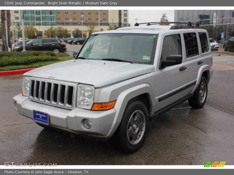 Bright Silver Metallic / Medium Slate Gray 2006 Jeep Commander