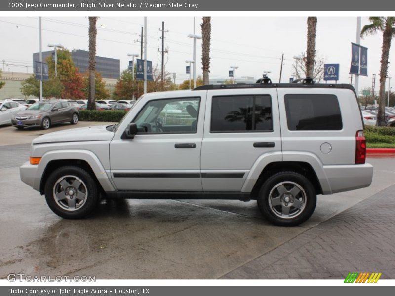 Bright Silver Metallic / Medium Slate Gray 2006 Jeep Commander