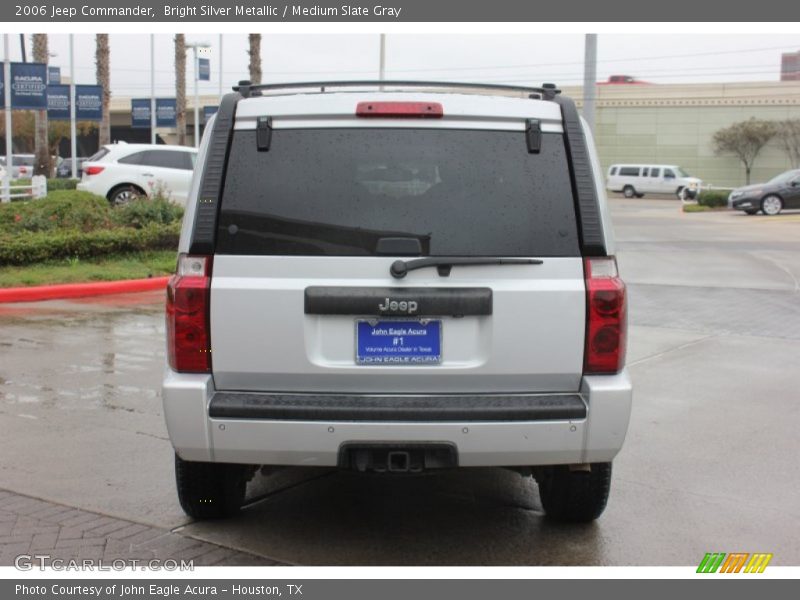 Bright Silver Metallic / Medium Slate Gray 2006 Jeep Commander
