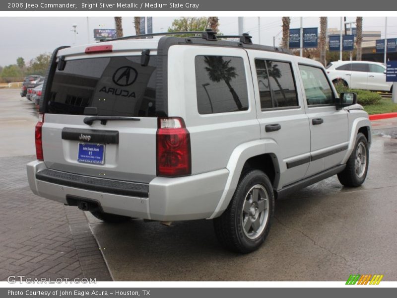 Bright Silver Metallic / Medium Slate Gray 2006 Jeep Commander