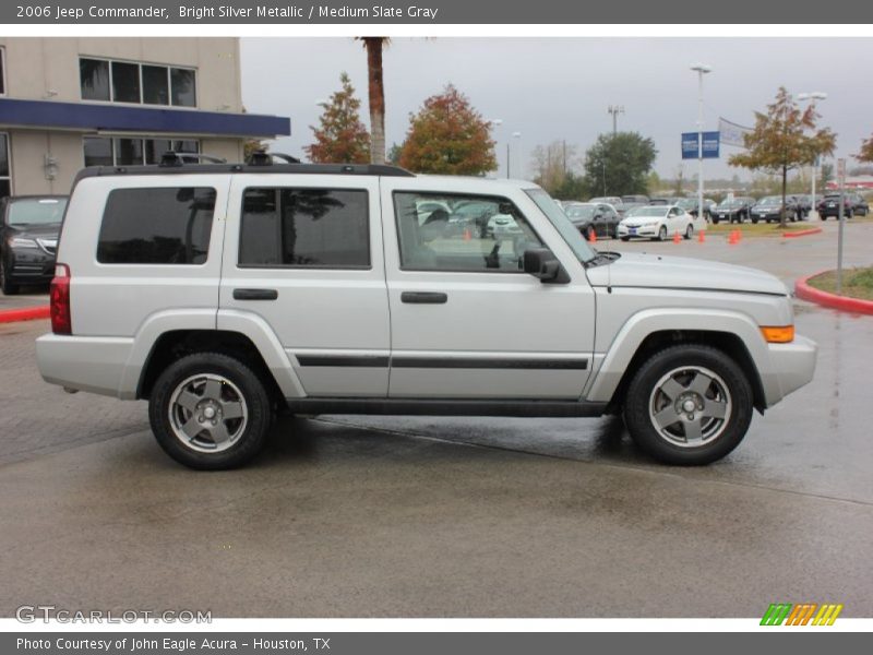Bright Silver Metallic / Medium Slate Gray 2006 Jeep Commander