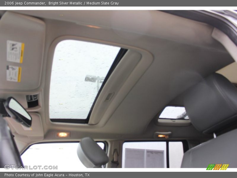 Bright Silver Metallic / Medium Slate Gray 2006 Jeep Commander