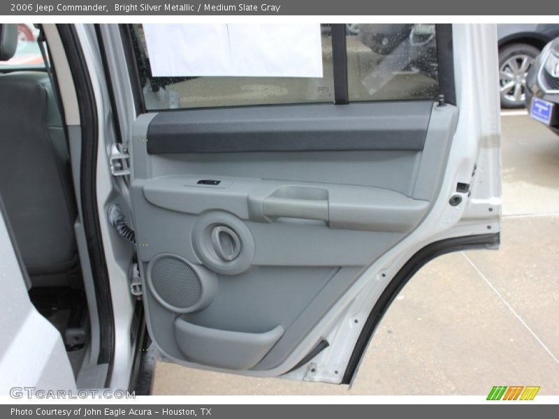 Bright Silver Metallic / Medium Slate Gray 2006 Jeep Commander