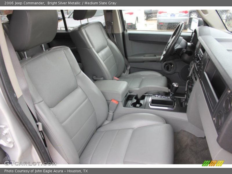 Bright Silver Metallic / Medium Slate Gray 2006 Jeep Commander