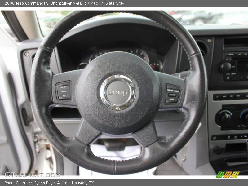 Bright Silver Metallic / Medium Slate Gray 2006 Jeep Commander