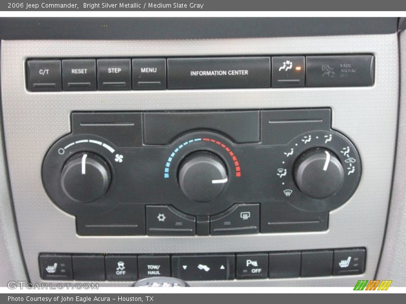 Bright Silver Metallic / Medium Slate Gray 2006 Jeep Commander