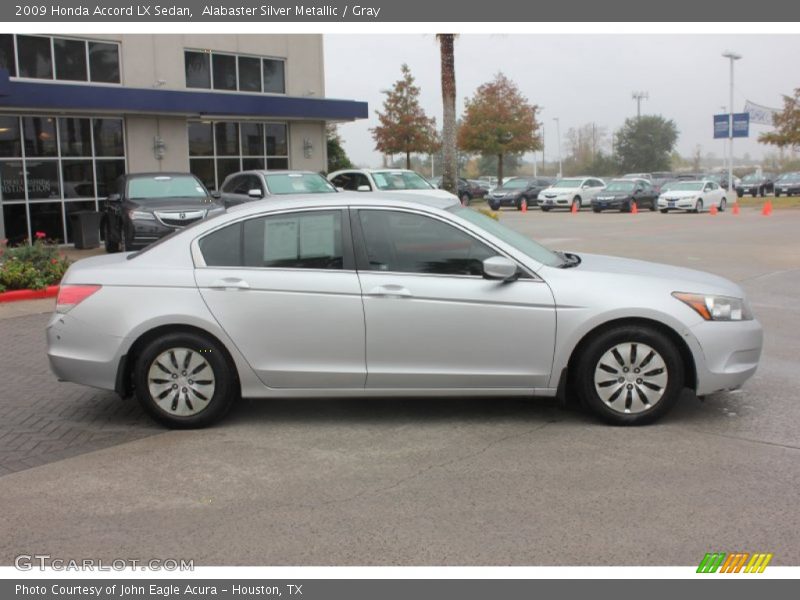  2009 Accord LX Sedan Alabaster Silver Metallic