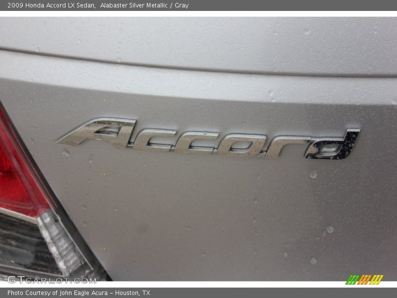 Alabaster Silver Metallic / Gray 2009 Honda Accord LX Sedan