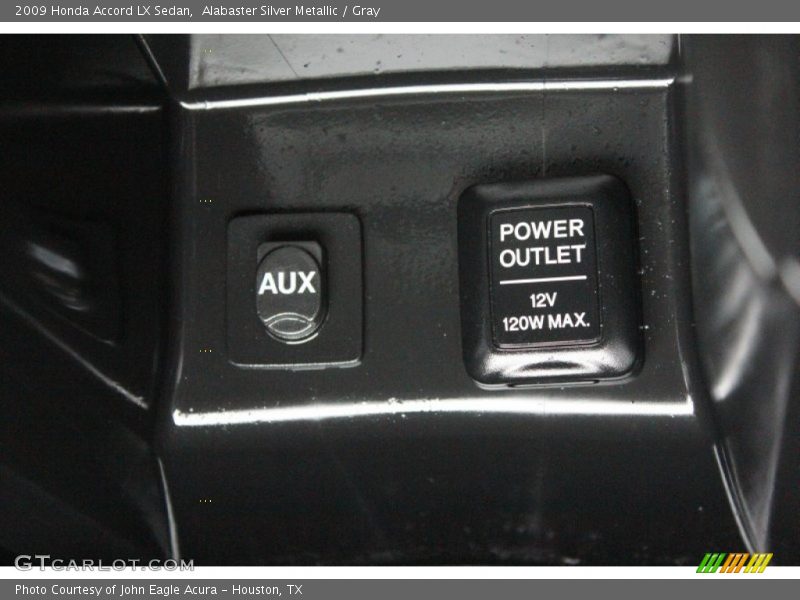 Alabaster Silver Metallic / Gray 2009 Honda Accord LX Sedan