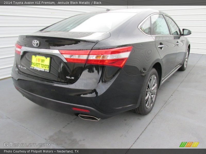 Attitude Black Metallic / Black 2014 Toyota Avalon XLE Premium