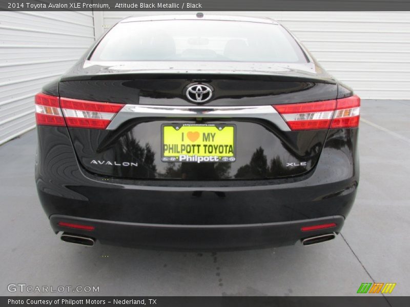 Attitude Black Metallic / Black 2014 Toyota Avalon XLE Premium