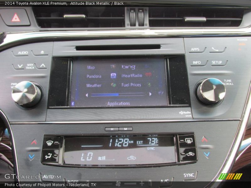 Attitude Black Metallic / Black 2014 Toyota Avalon XLE Premium
