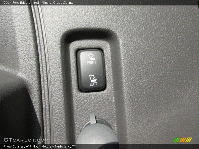 Mineral Gray / Sienna 2014 Ford Edge Limited