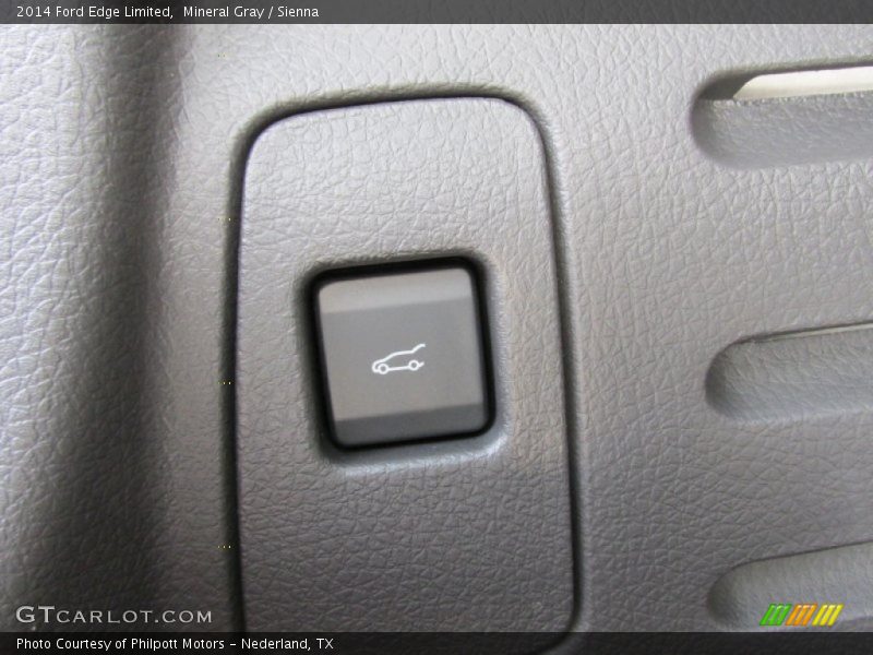 Mineral Gray / Sienna 2014 Ford Edge Limited