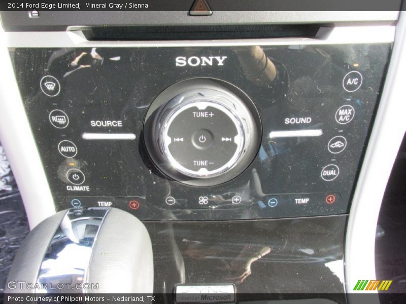 Mineral Gray / Sienna 2014 Ford Edge Limited