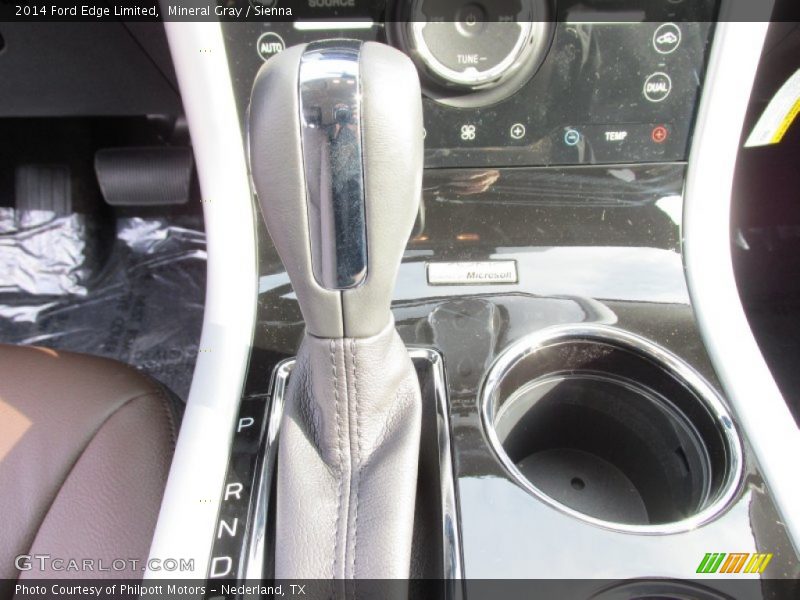 Mineral Gray / Sienna 2014 Ford Edge Limited