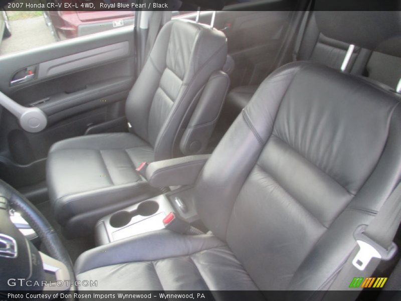Royal Blue Pearl / Black 2007 Honda CR-V EX-L 4WD