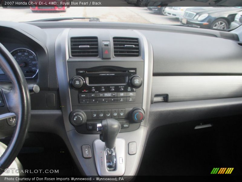 Royal Blue Pearl / Black 2007 Honda CR-V EX-L 4WD