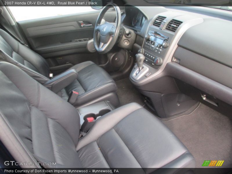 Royal Blue Pearl / Black 2007 Honda CR-V EX-L 4WD